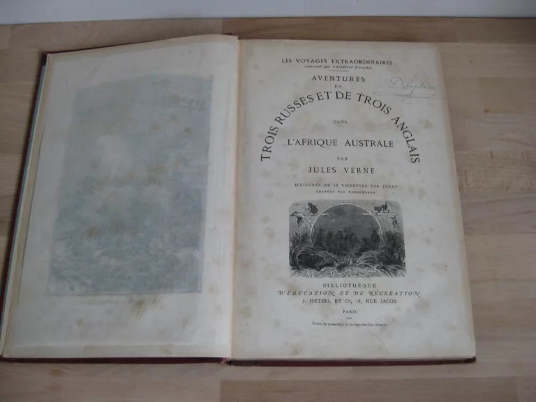 Aventures de trois Russes et de trois Anglais dans l’Afrique australe