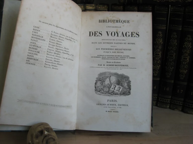 Bibliothèque universelle des voyages effectués par mer ou par terre