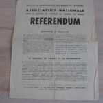 Brochure de soutien au Référendum sur l'autodétermination algérienne