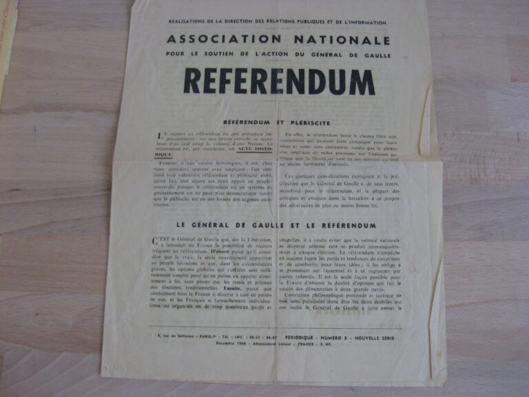 Brochure de soutien au Référendum sur l'autodétermination algérienne