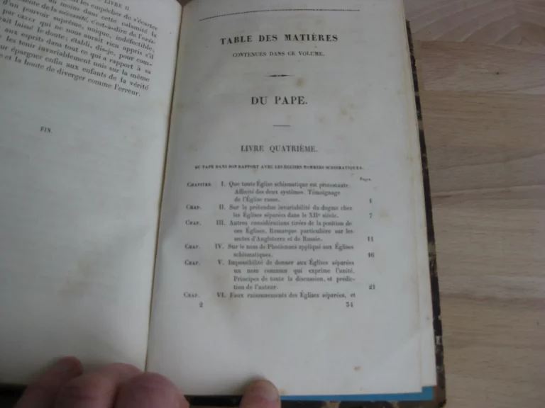 Du pape, suivi de l’église gallicane - Joseph de Maistre