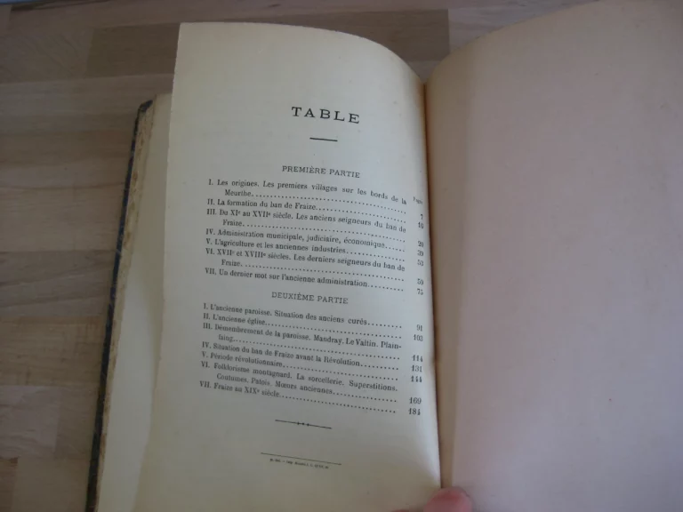 Etude historique de l’ancien ban de Fraize Etude historique de l’ancien ban de Fraize