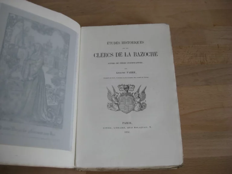 Études historiques sur les clercs de la Bazoche Études historiques sur les clercs de la Bazoche
