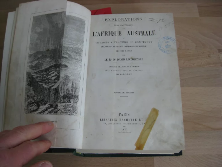 Explorations dans l’intérieur de l’Afrique australe