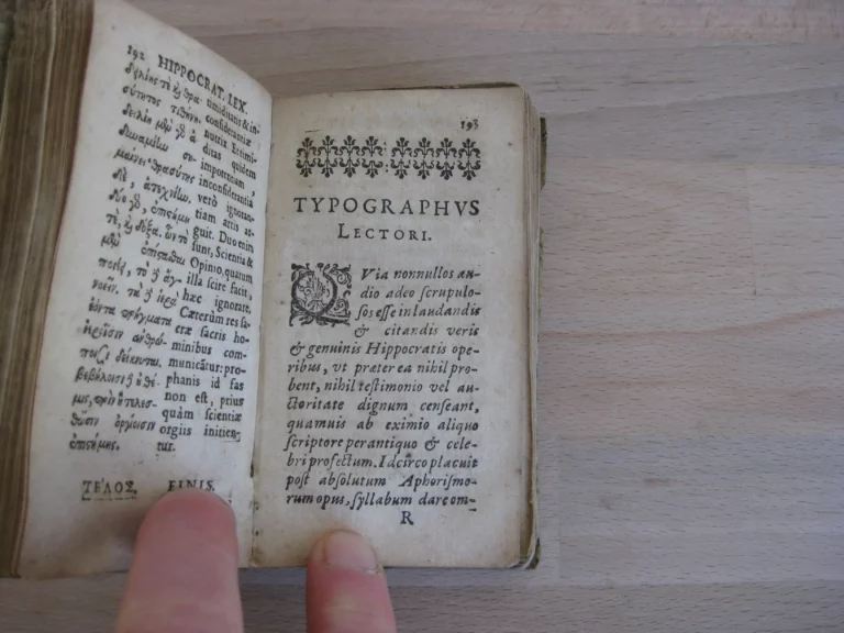 Hippocratis Aphorismi Graecoltini e Regione - Hippocrate et C. Celse Hippocratis Aphorismi Graecoltini e Regione - Hippocrate et C. Celse