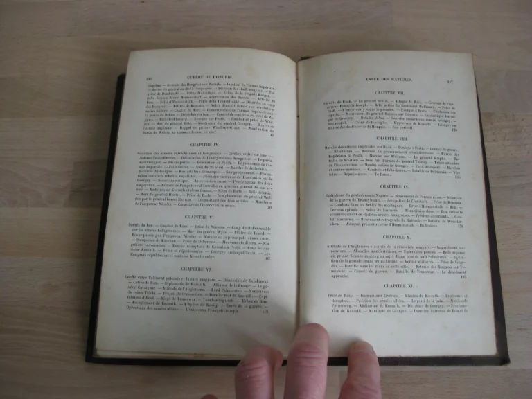 Histoire de la guerre de Hongrie de 1848-1849