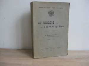 La Russie à la fin du 19ème siècle - M. W. de Kovalevsky (dir.)