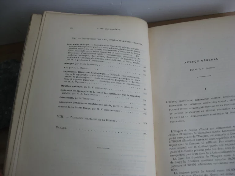La Russie à la fin du 19ème siècle - M. W. de Kovalevsky (dir.)