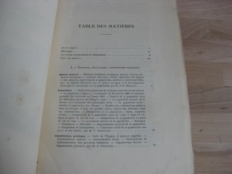 La Russie à la fin du 19ème siècle - M. W. de Kovalevsky (dir.)
