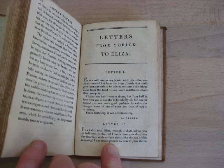 Laurence Stern - A sentimental journey through France