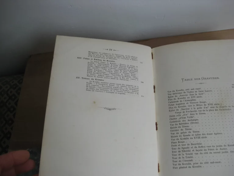 Le Kremlin de Moscou. Esquisses et tableaux. Autrefois et Aujourd’hui