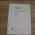 Les acquis irremplaçables de l’expédition de Lepsius.