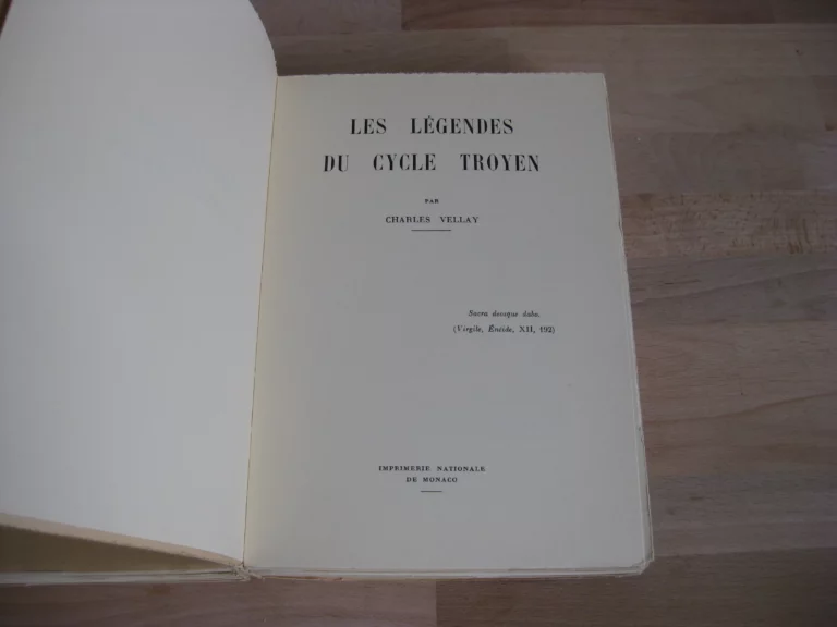 Les légendes du cycle troyen, 2 tomes, complet