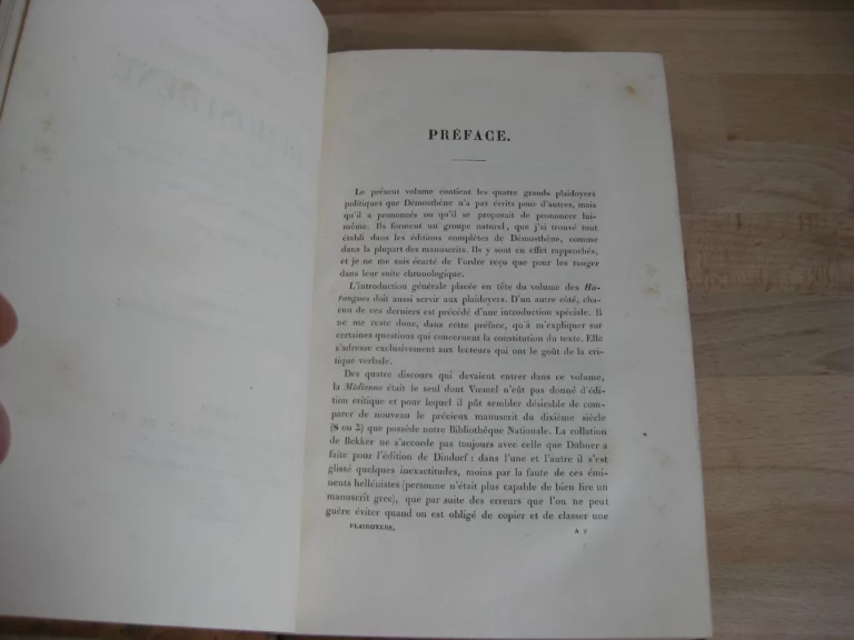 Les plaidoyers politiques de Démosthène. Texte grec