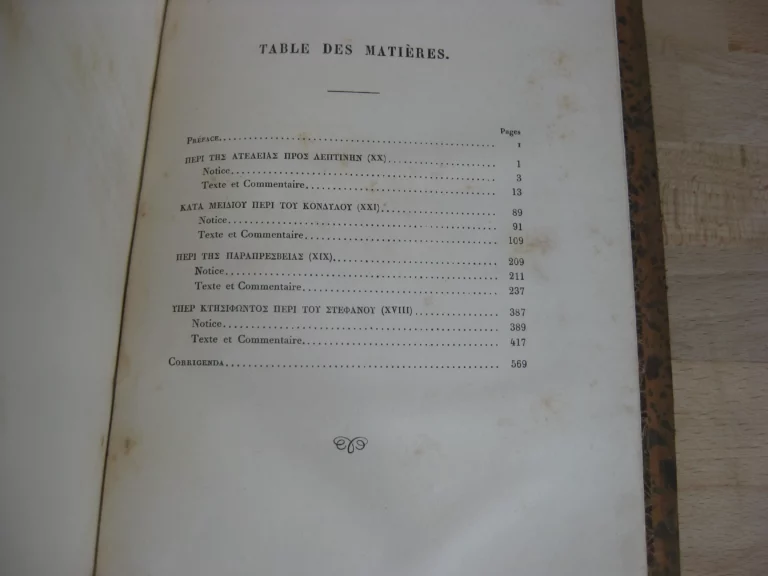 Les plaidoyers politiques de Démosthène. Texte grec