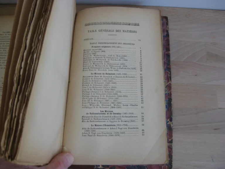 Les seigneurs de Chateauvoué 966-1793