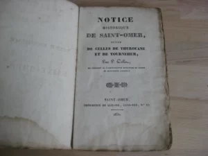 Notice historique de Saint-Omer - P. Collen