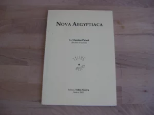 Nova Aegyptiaca - Massimo Patanè