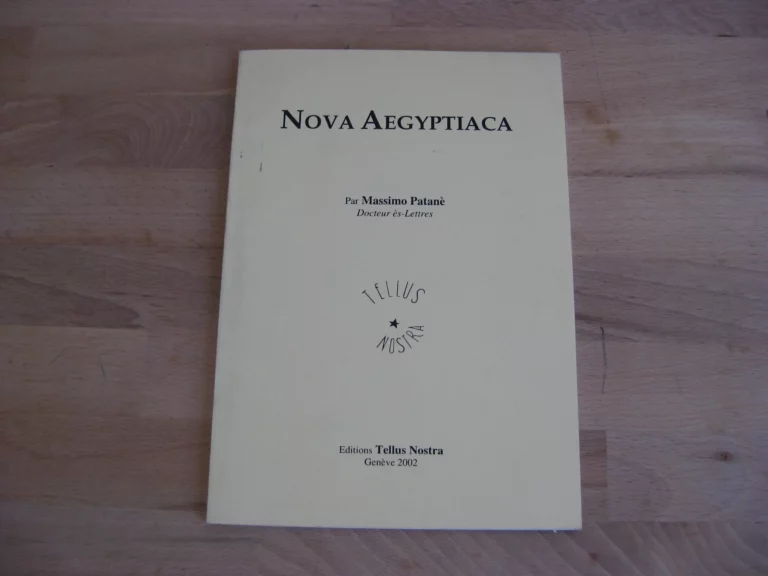 Nova Aegyptiaca - Massimo Patanè Nova Aegyptiaca - Massimo Patanè