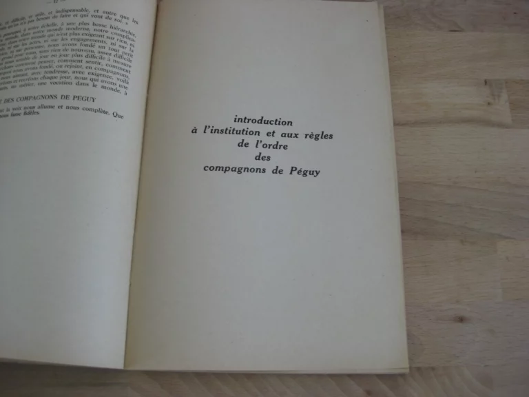 Ordre des compagnons de Péguy