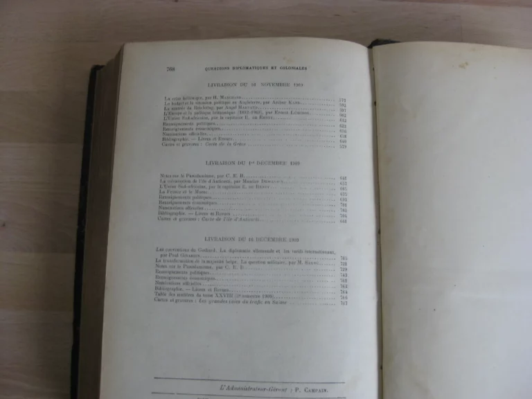 Questions diplomatiques et coloniales. Tome XXVIII. 1909 Questions diplomatiques et coloniales. Tome XXVIII. 1909