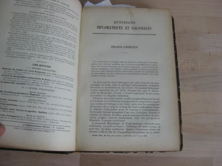 Questions diplomatiques et coloniales. Tome XXVIII. 1909 Questions diplomatiques et coloniales. Tome XXVIII. 1909