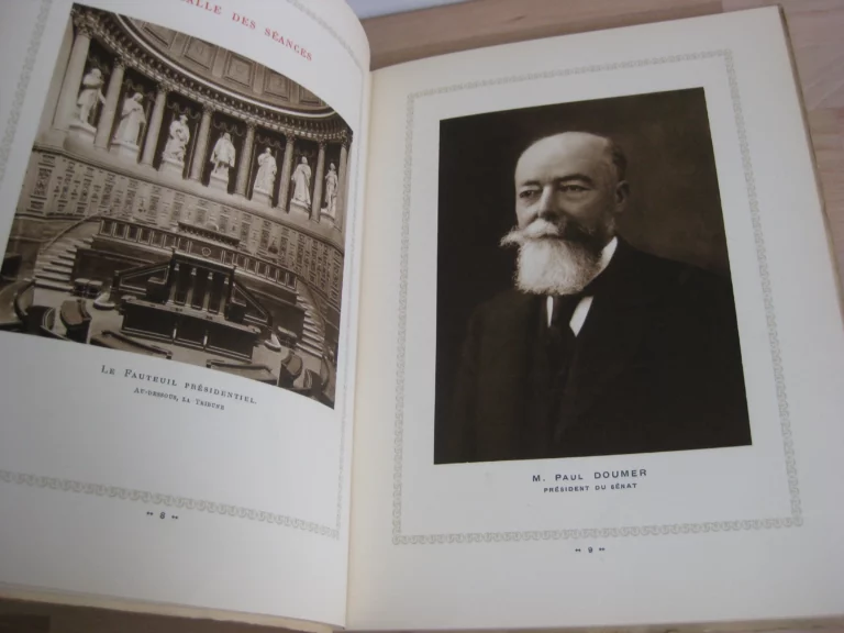 Réception de M. Gaston Doumergue Président de la République française au Palais du Luxembourg