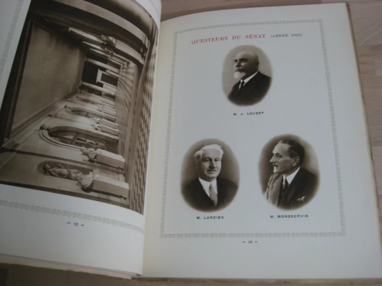 Réception de M. Gaston Doumergue Président de la République française au Palais du Luxembourg
