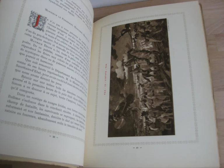 Réception de M. Gaston Doumergue Président de la République française au Palais du Luxembourg