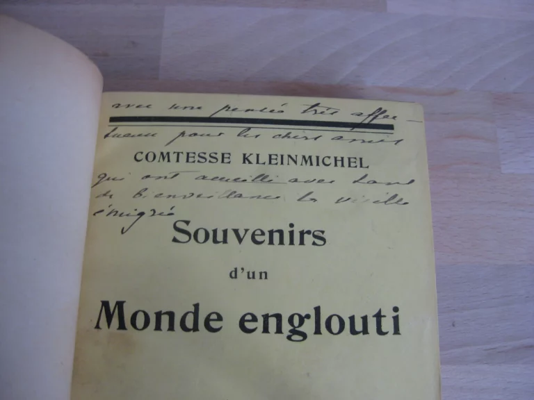 Souvenirs d’un monde englouti - Comtesse Kleinmichel Souvenirs d’un monde englouti - Comtesse Kleinmichel