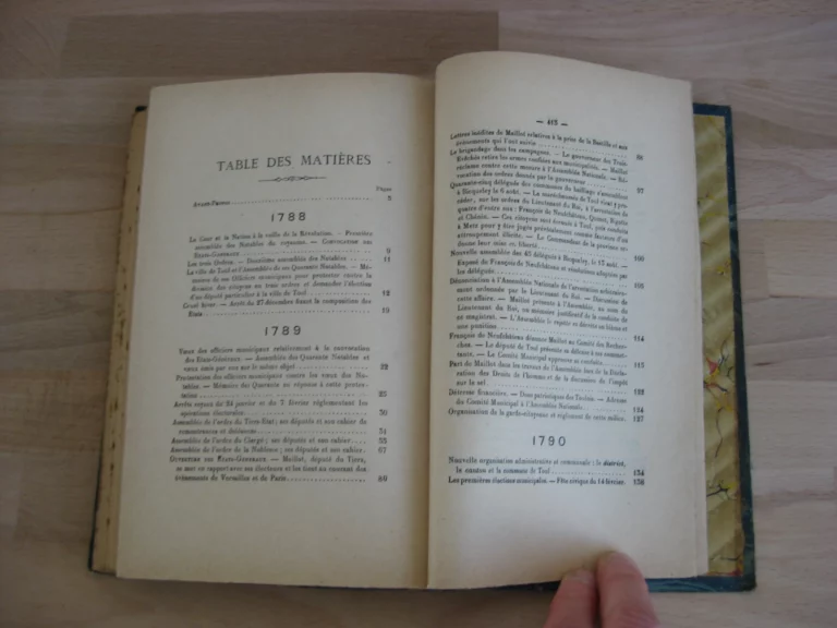 Toul pendant la Révolution. - Albert Denis