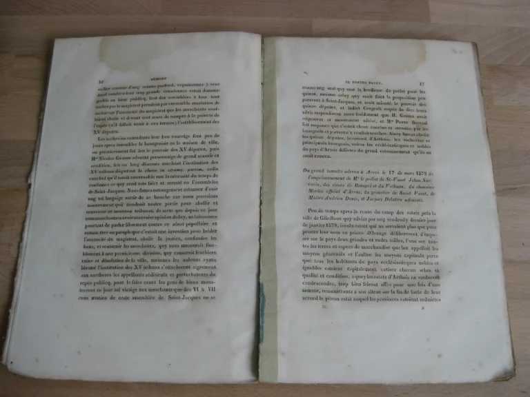 Troubles d’Arras, 1577-1578. Tome second.