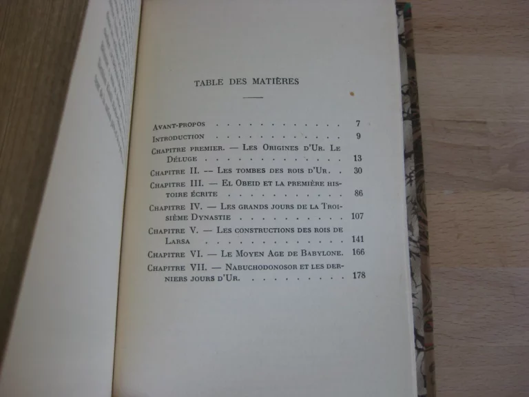 Ur en Chaldée ou sept années de fouilles