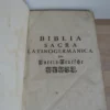 Biblia sacra latino-germanica oder Latin- Deutsche Bibel
