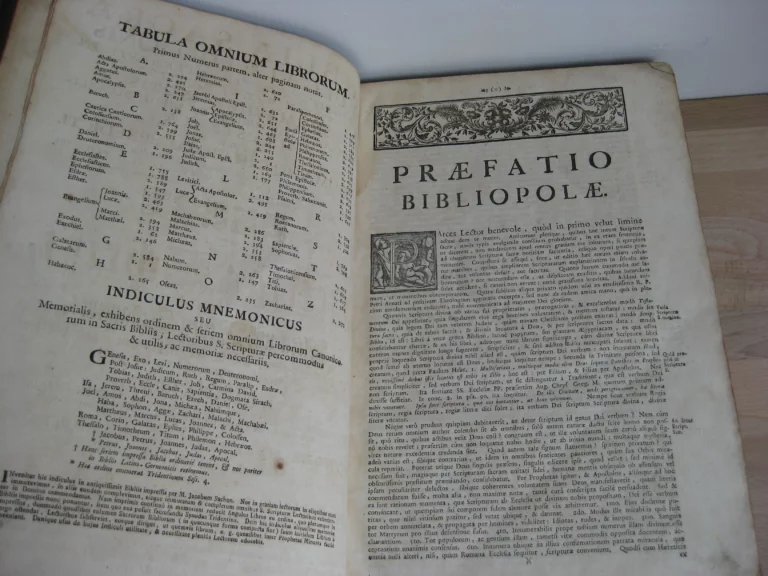 Biblia sacra latino-germanica oder Latin- Deutsche Bibel