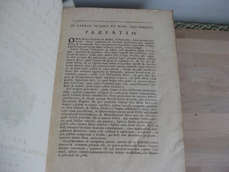 Biblia sacra. Vulgatae Editionis Sixti V et Clementis VIII