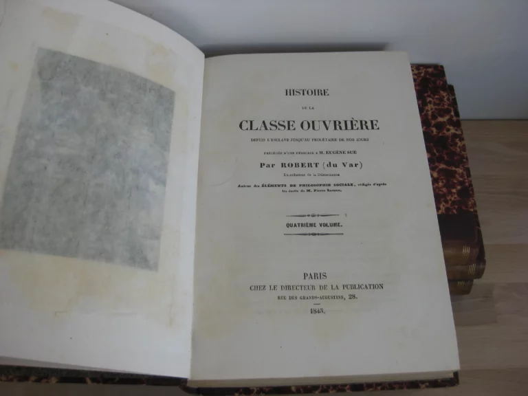 Histoire de la classe ouvrière - Robert (du Var)