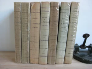 Histoire de la Terreur. Tomes I à VII (sur 8) - Mortimer-Ternaux