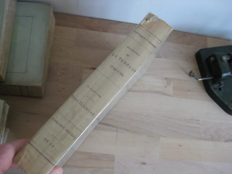 Histoire de la Terreur. Tomes I à VII (sur 8) - Mortimer-Ternaux