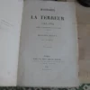 Histoire de la Terreur. Tomes I à VII (sur 8) - Mortimer-Ternaux