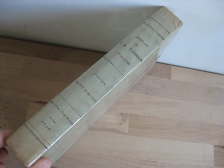 Histoire de la Terreur. Tomes I à VII (sur 8) - Mortimer-Ternaux