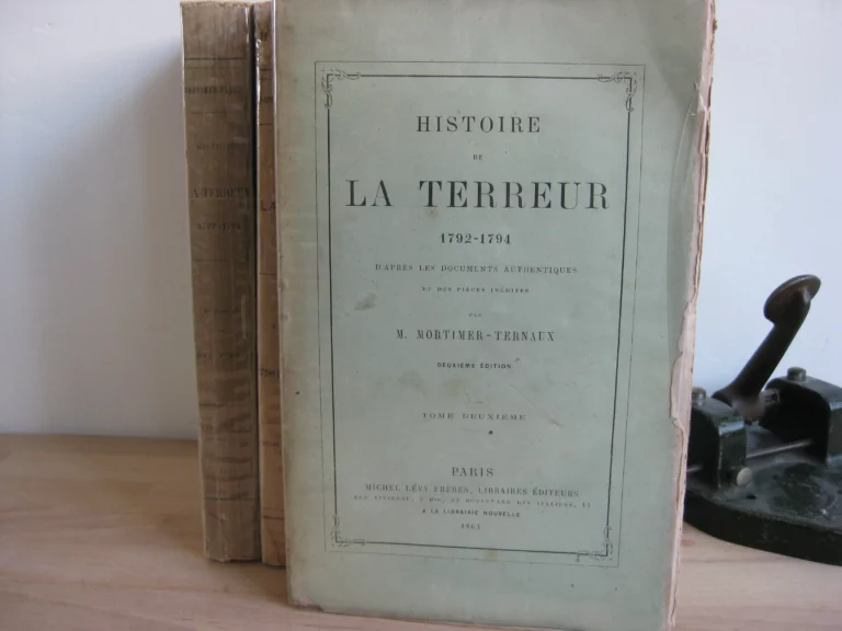 Histoire de la Terreur. Tomes I à VII (sur 8) - Mortimer-Ternaux