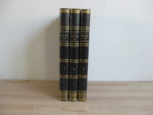 Histoire des Girondins. Édition illustrée, 3 tomes complet.