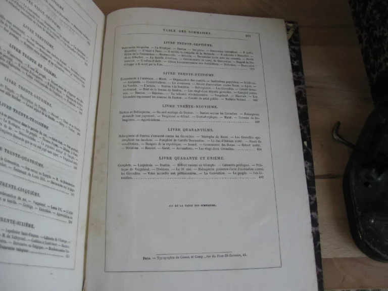 Histoire des Girondins. Édition illustrée, 3 tomes complet.