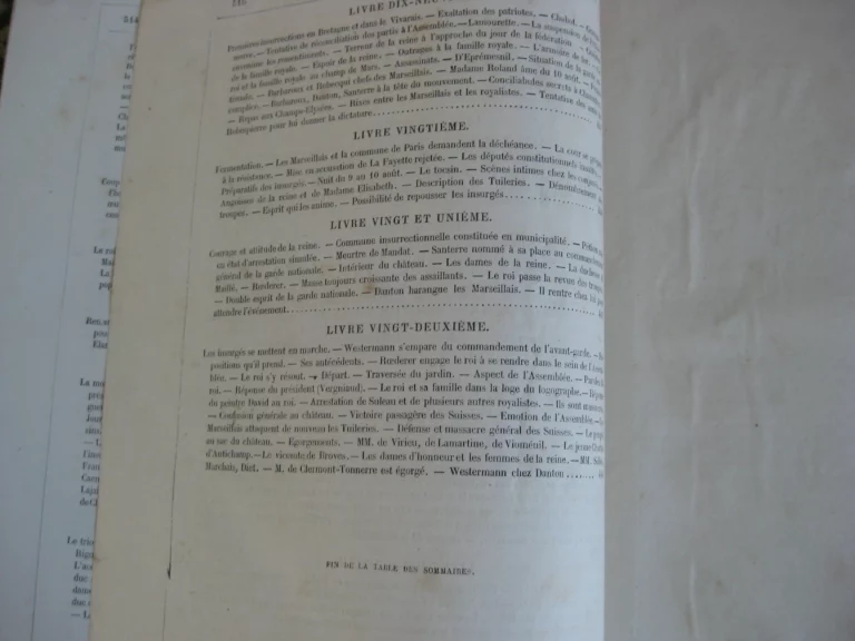 Histoire des Girondins. Édition illustrée, 3 tomes complet.