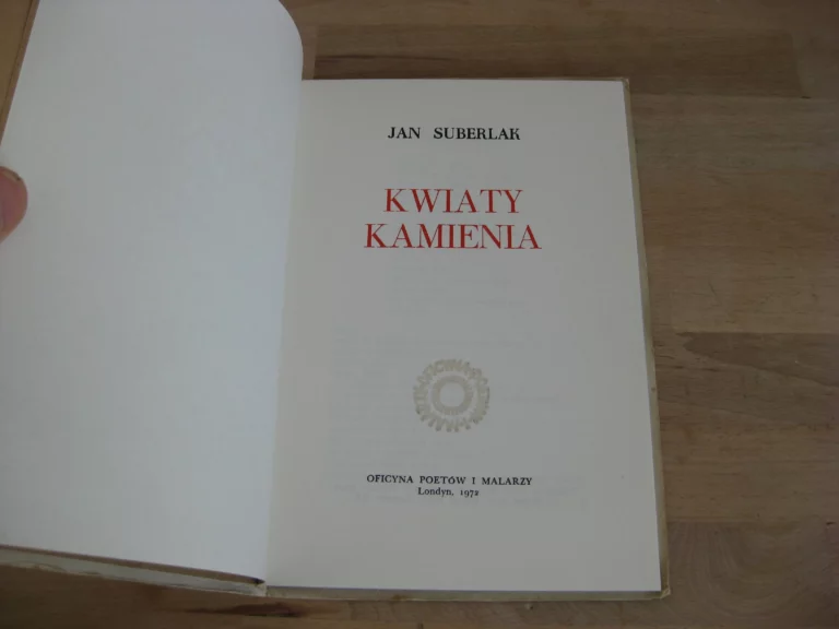 Kwiaty Kamienia - Jan Suberlak
