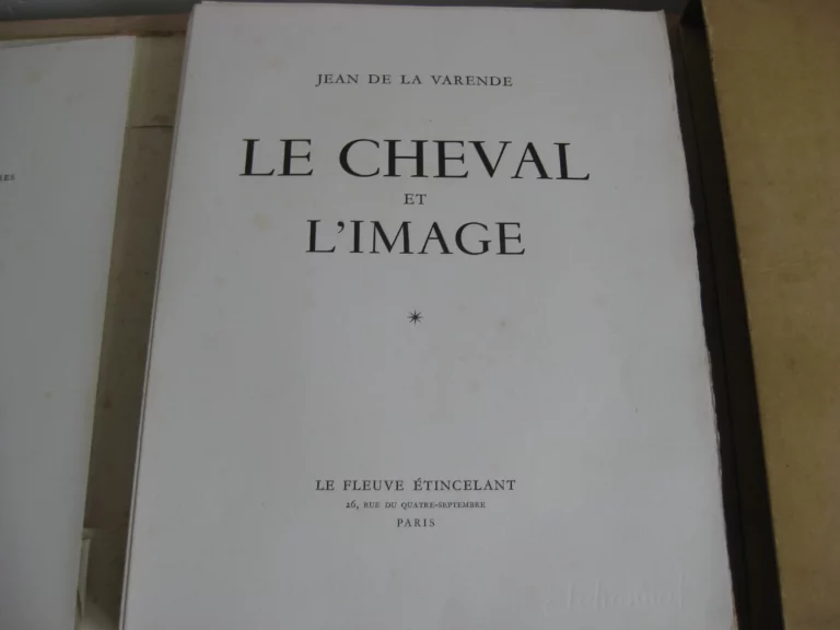 Le cheval et l’image - Jean de la Varende