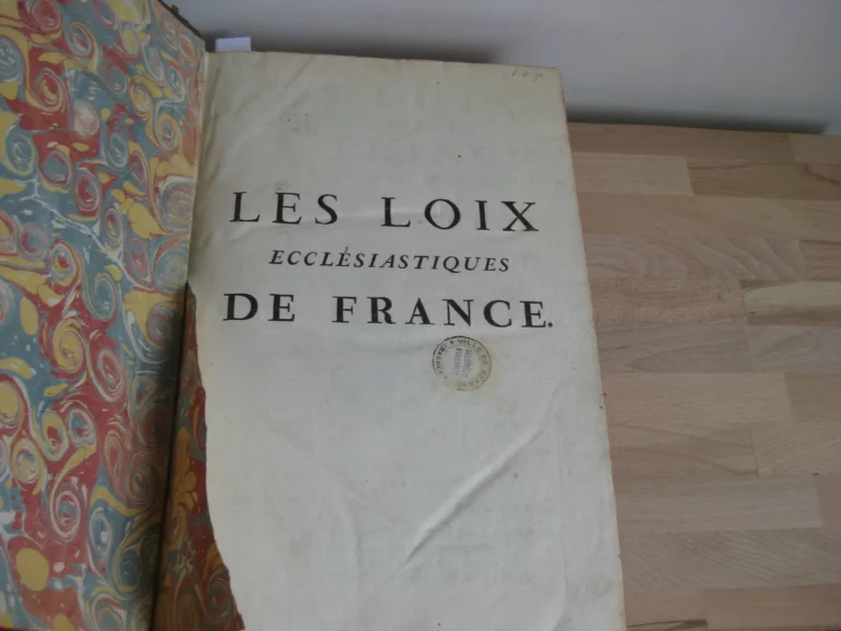 Les loix ecclésiastiques de France dans leur ordre naturel Les loix ecclésiastiques de France dans leur ordre naturel