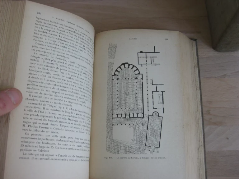 Manuel d’archéologie romaine, 2 tomes