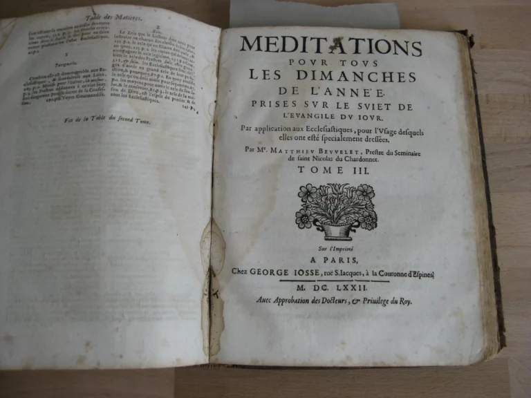 Méditations sur les principales veritez chrestiennes et ecclesiastiques Méditations sur les principales veritez chrestiennes et ecclesiastiques